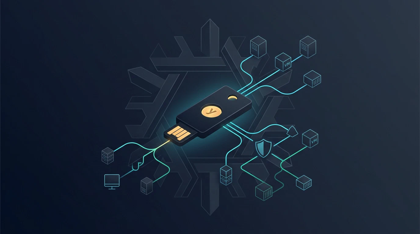 r3x: Zero-Trust NixOS with Vaultix, Den, and Hardware Keys
